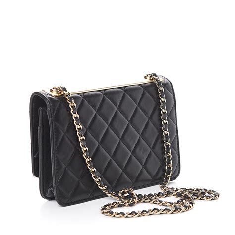 chanel cc lambskin quilted chain|CHANEL Pre.